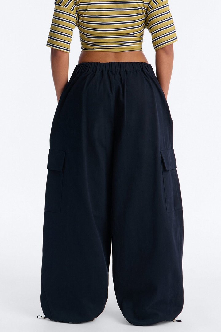 Aerin Mid Rise Cargo Jogger Pant 30″ - Navy