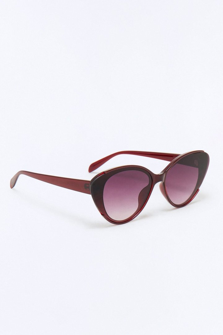 She Is The One Sunglasses - Burgundy