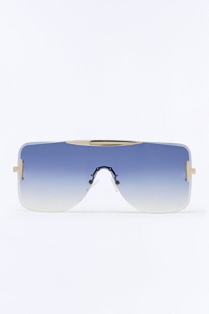 Deep Sky Rectangle Sunglasses - Black/combo