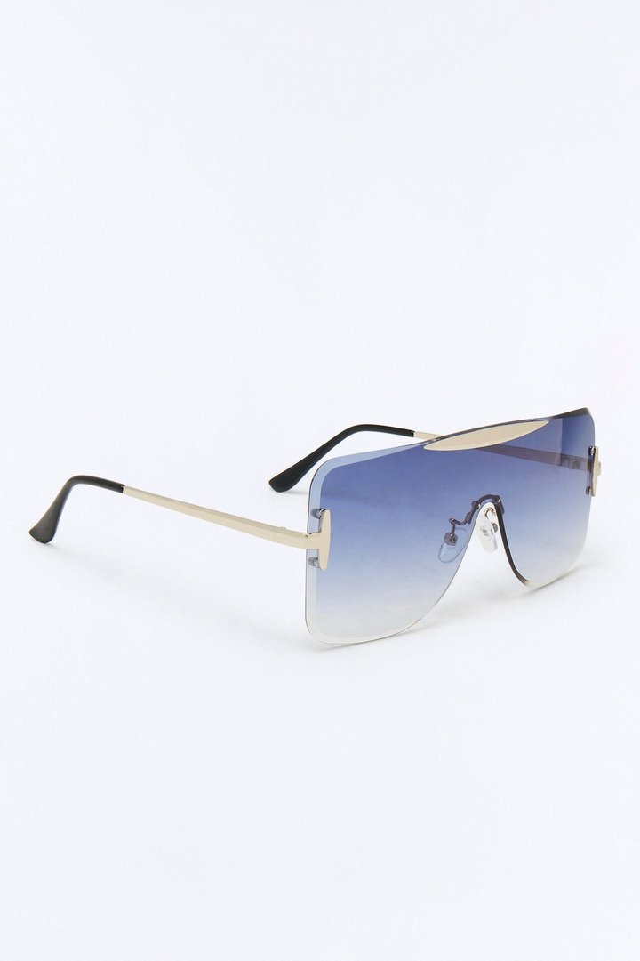 Deep Sky Rectangle Sunglasses - Black/combo