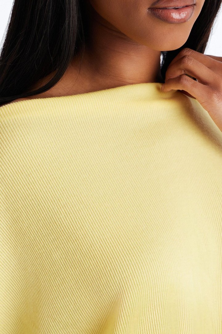 Easy Does It Ribbed Romper - Yellow