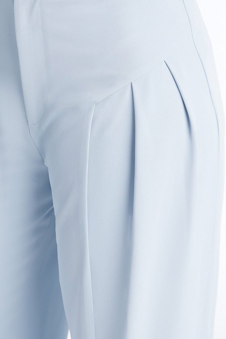 Luciane Pleated Trouser Pant 33″ - Light Blue