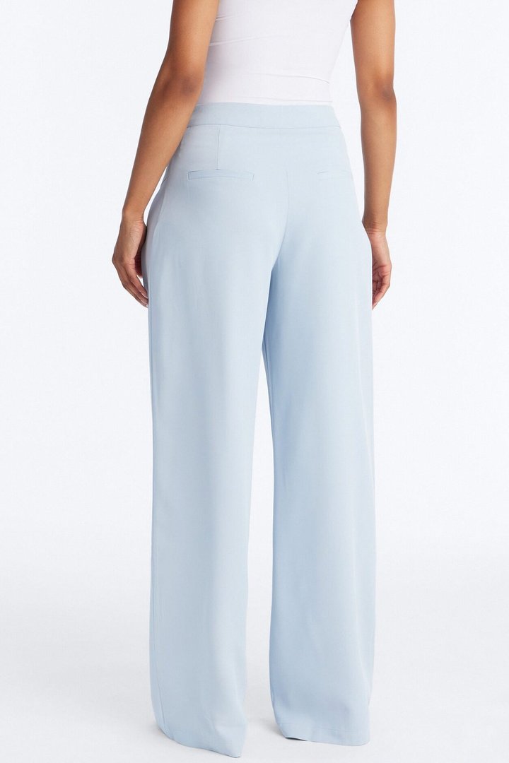 Luciane Pleated Trouser Pant 33″ - Light Blue