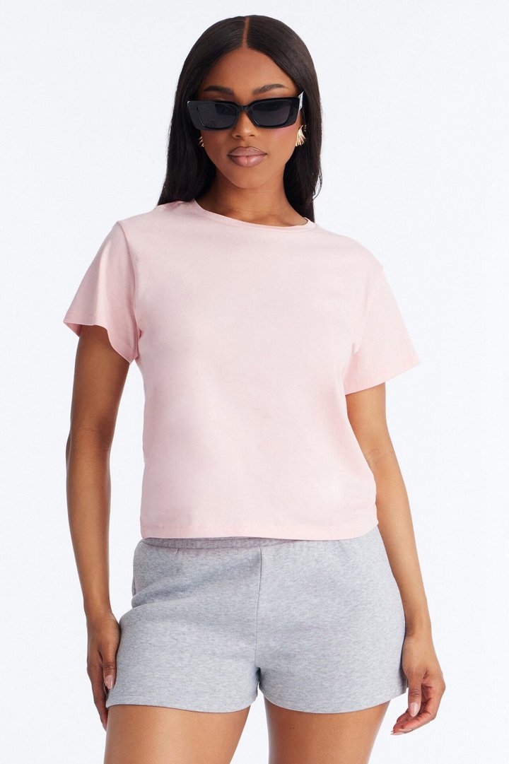 Most Essential Baby Tee - Rose