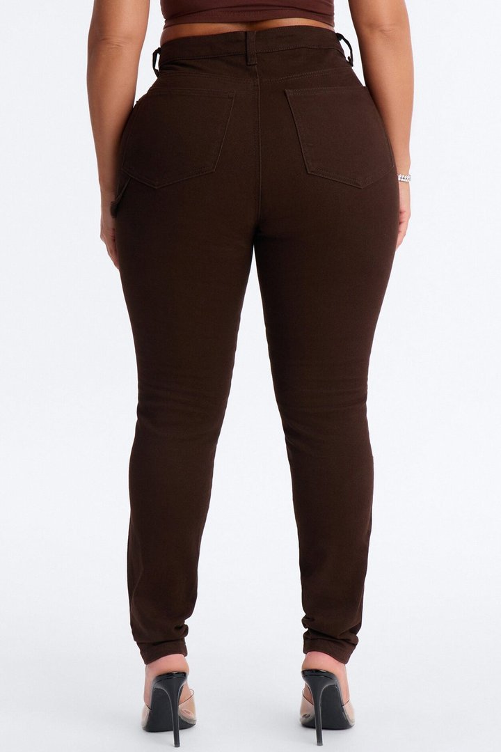 Sonia Utility Skinny Pant 29″ - Brown