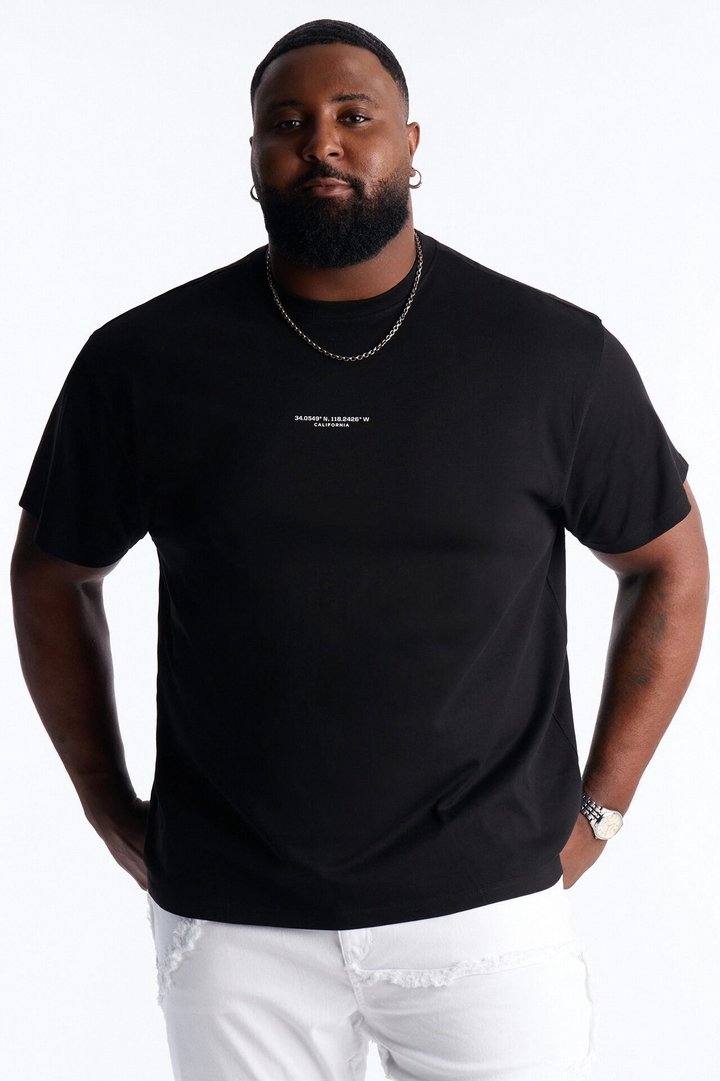 LA West Coast Short Sleeve Tee - Black