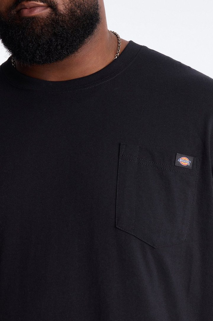 Dickies Heavyweight Short Sleeve Pocket Tee - Black