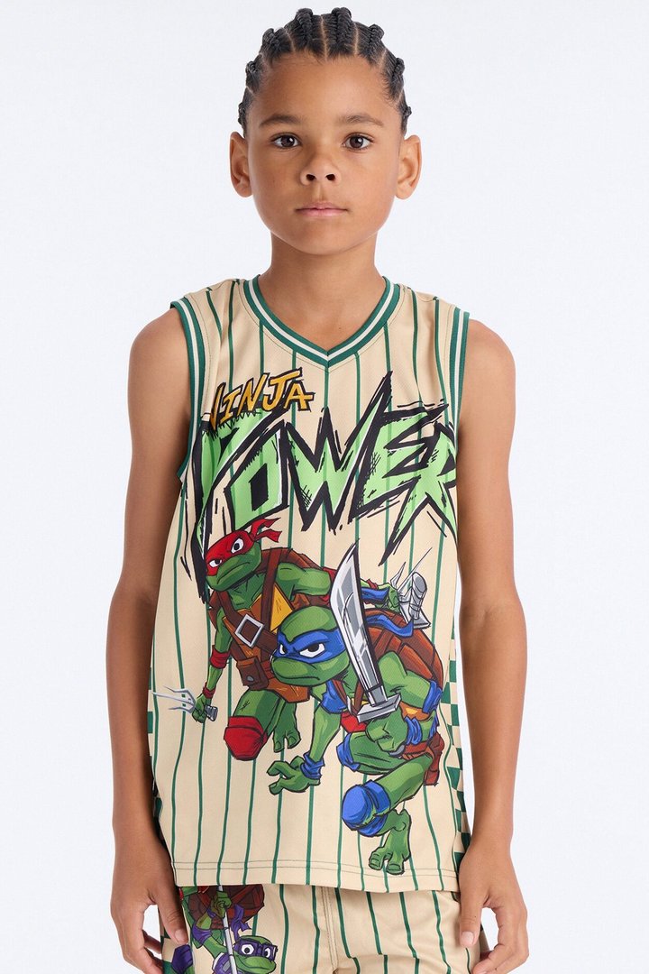Mini TMNT Ninja Power Short Set - Sand/combo