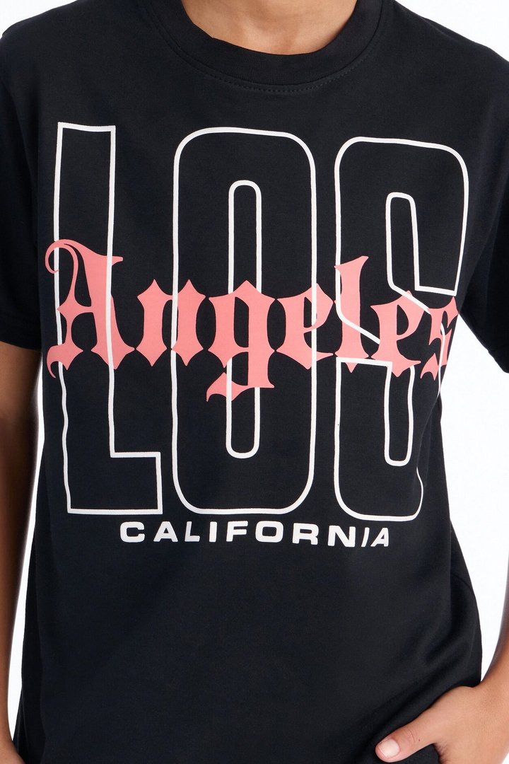 Mini LA Living Mesh Short Set - Black