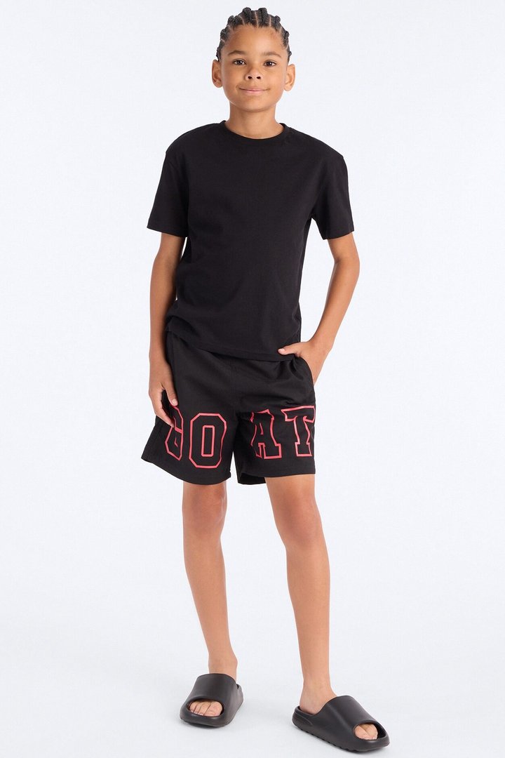 Mini I'm The Goat Swim Classic Trunk - Black