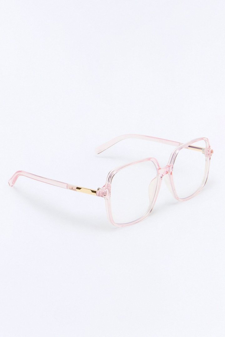 Corporate Cutie Blue Light Glasses - Pink