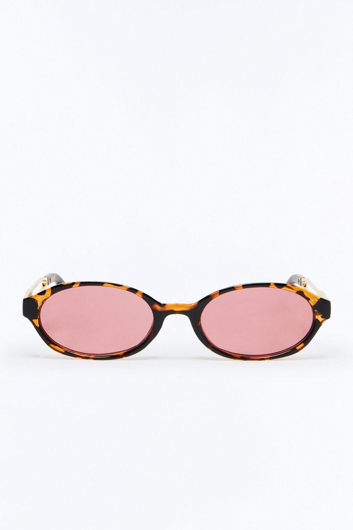 Lady Linsey Round Sunglasses - Tortoise