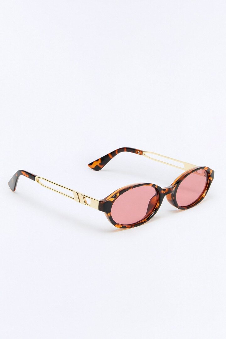 Lady Linsey Round Sunglasses - Tortoise