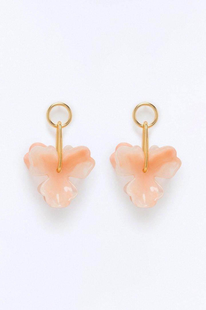 Wildflower Haven Drop Earrings - Pink/combo
