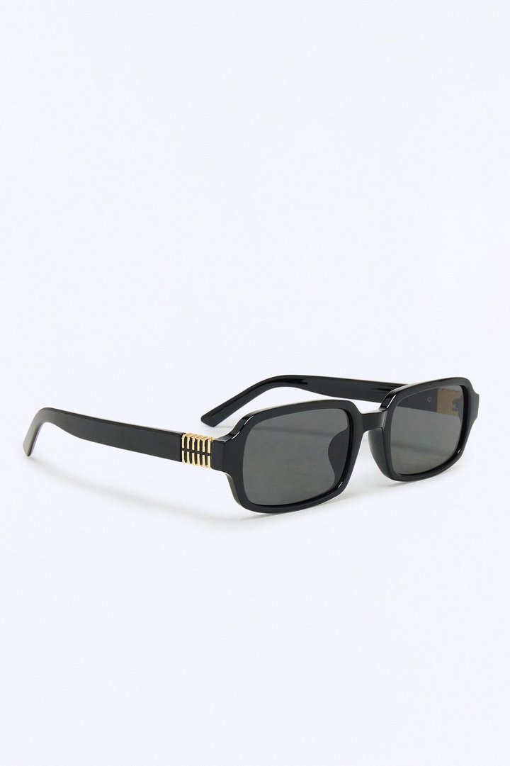 Barcode Streamline Sunglasses - Black