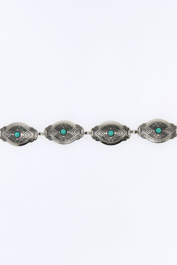 The Shore Thing Chain Belt - Silver