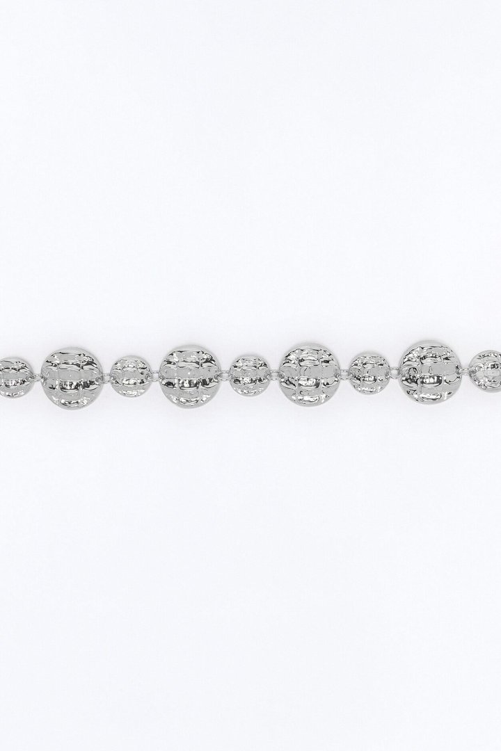 Day In The Life Chain Belt - Silver