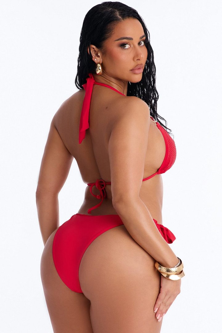 Shore Luck Hardware 2 Piece Bikini - Red