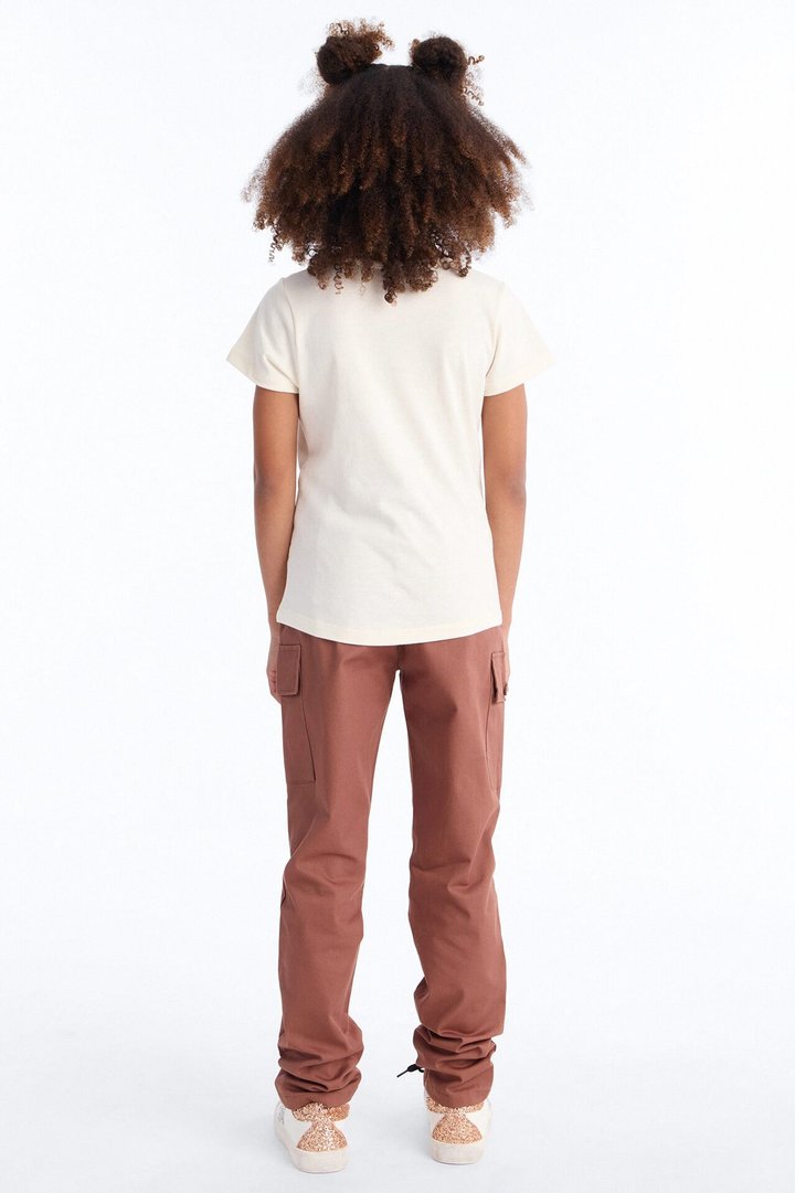 Mini Feeling Antisocial Pant Set - Cream/combo