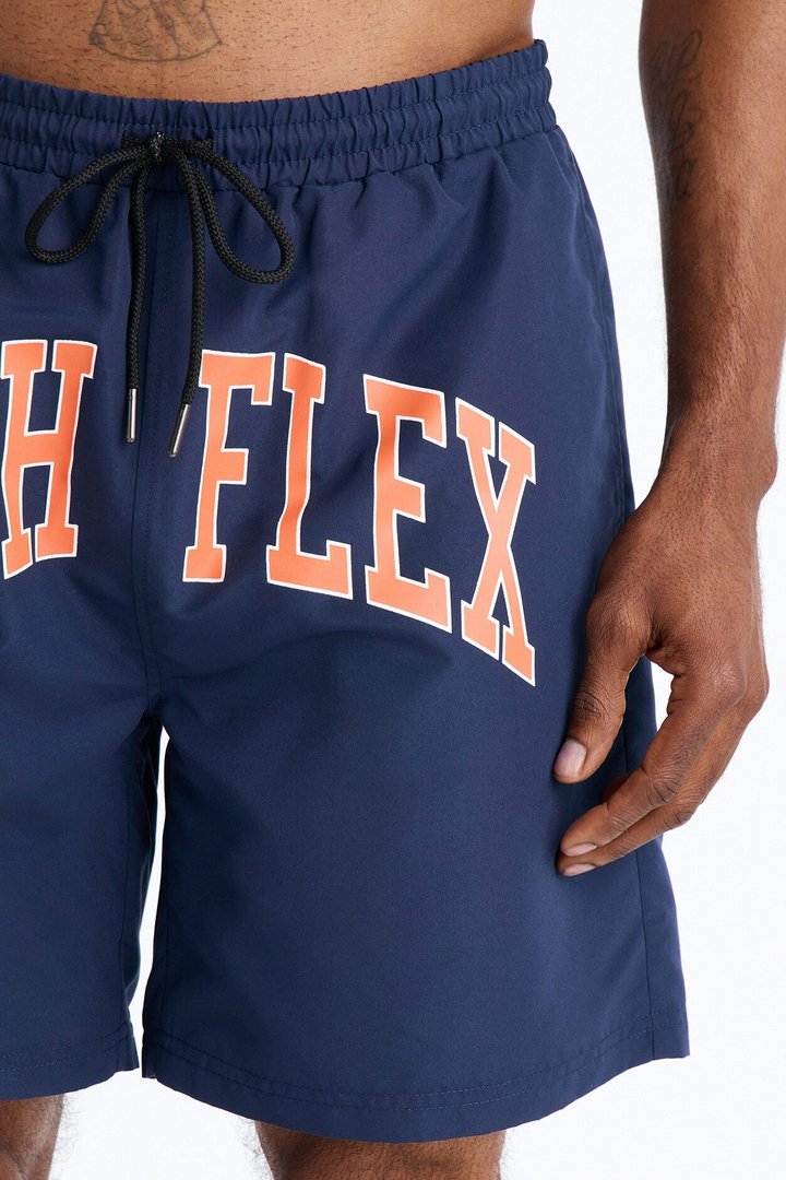 Rich Flex Swim Trunk 7″ - Navy