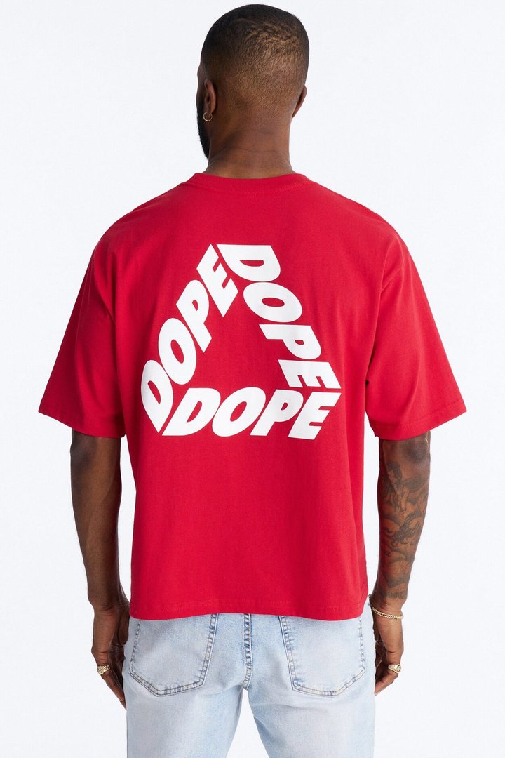 Dope Boxy Short Sleeve Tee - Red