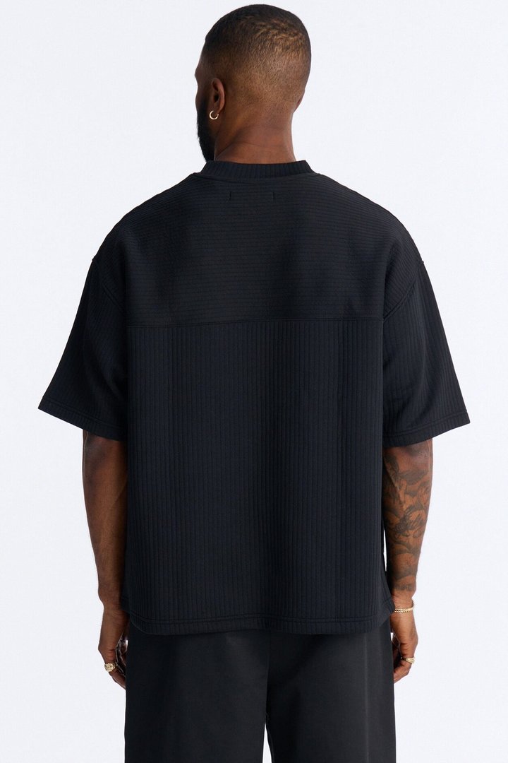 Double 0 Short Sleeve Jersey - Black