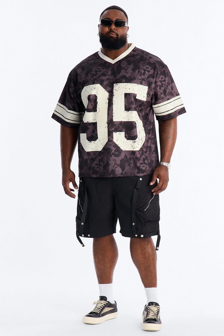 95 Short Sleeve Stripe Jersey - Black