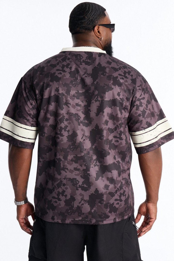 95 Short Sleeve Stripe Jersey - Black