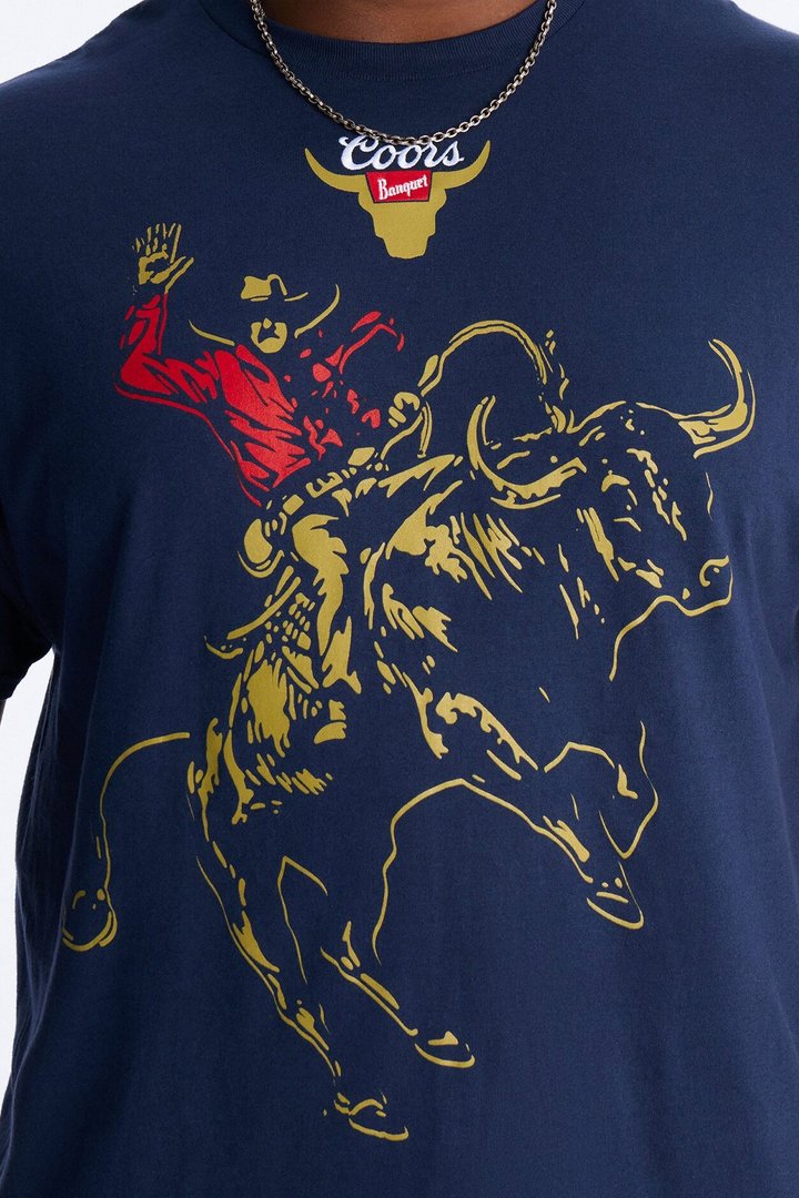 Coors The Legend Short Sleeve Tee - Navy