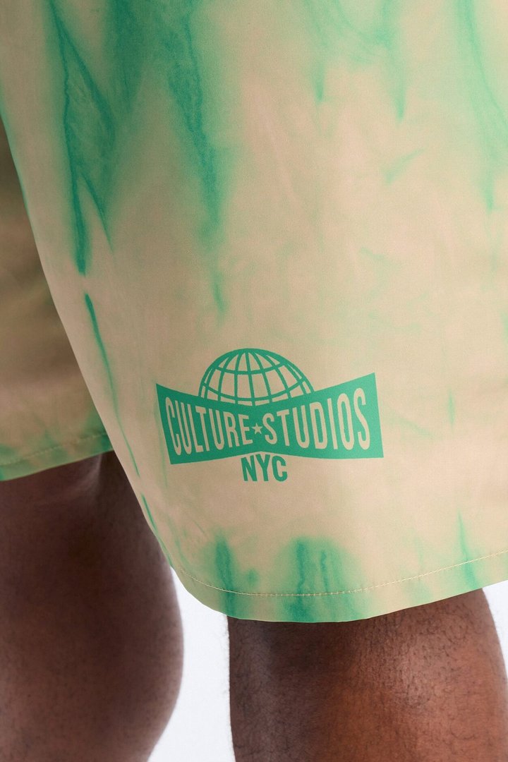 Relaxed Artificial View Short - Green