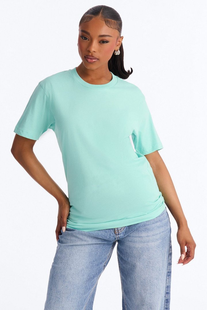 Random Tuesday Oversized T Shirt - Mint
