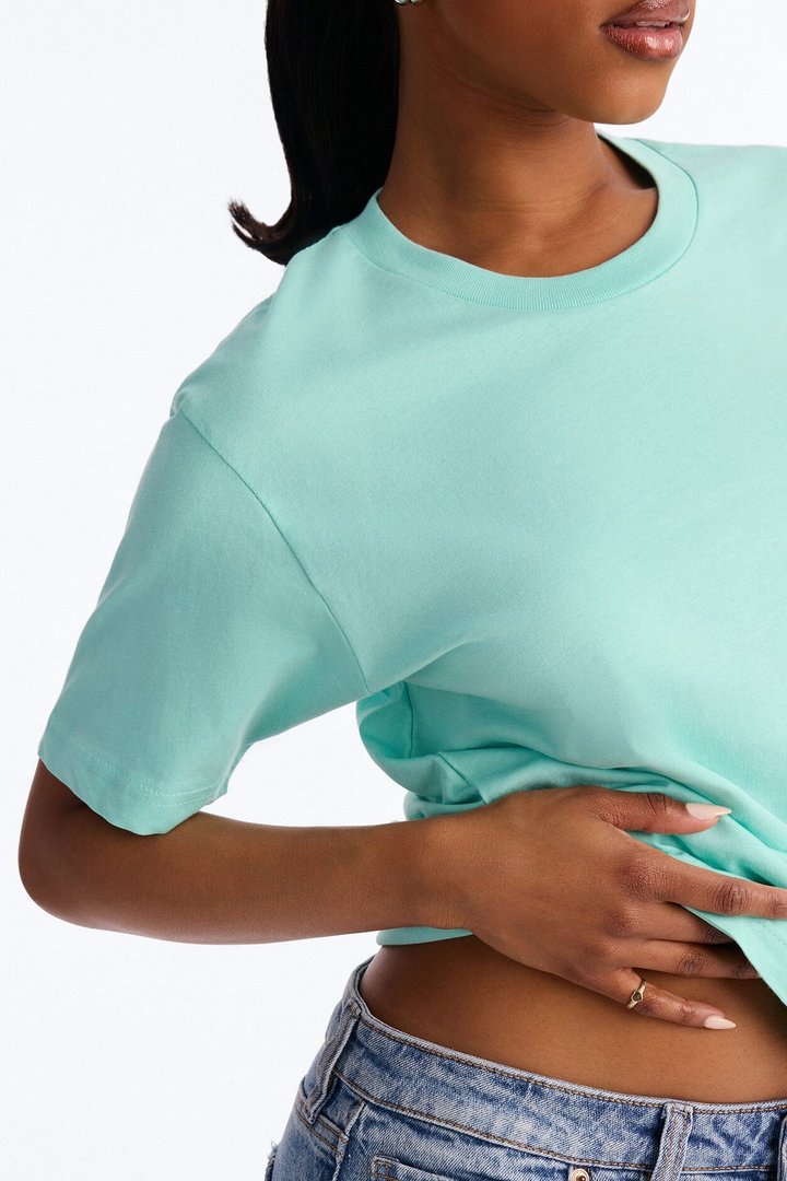 Random Tuesday Oversized T Shirt - Mint