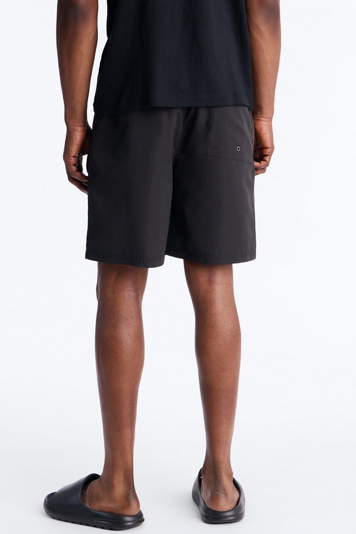 Rich Flex Swim Trunk 7″ - Black/Green