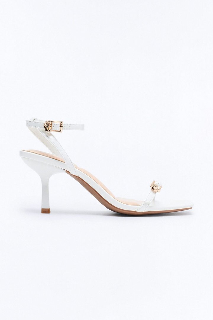 Merasa Low Heels - White