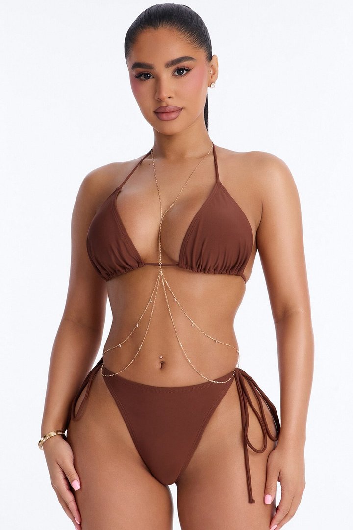 Freshwater Treasure Body Chain - Gold