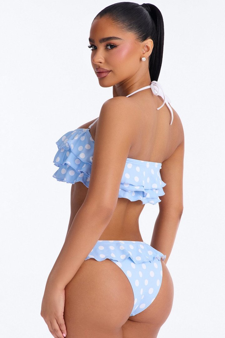 Lizzie 2 Piece Bikini - Blue/combo