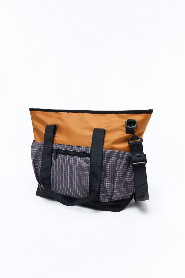 Dual Tone Utility Bag - Orange/combo