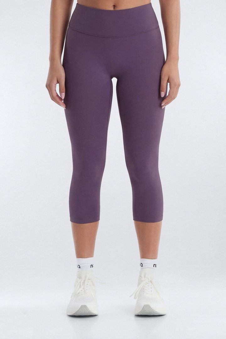 CloudForm™ 18″ Midrise Capri Legging - Iris