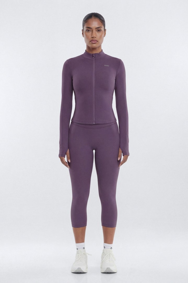 CloudForm™ Long Sleeve Full Zip Jacket - Iris