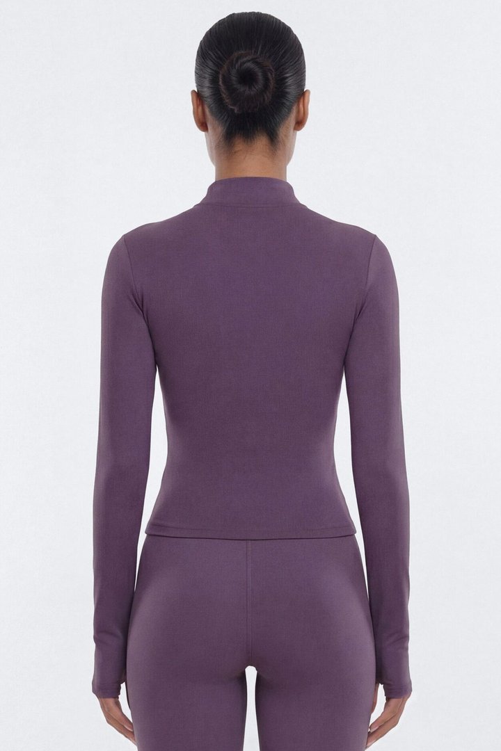 CloudForm™ Long Sleeve Full Zip Jacket - Iris