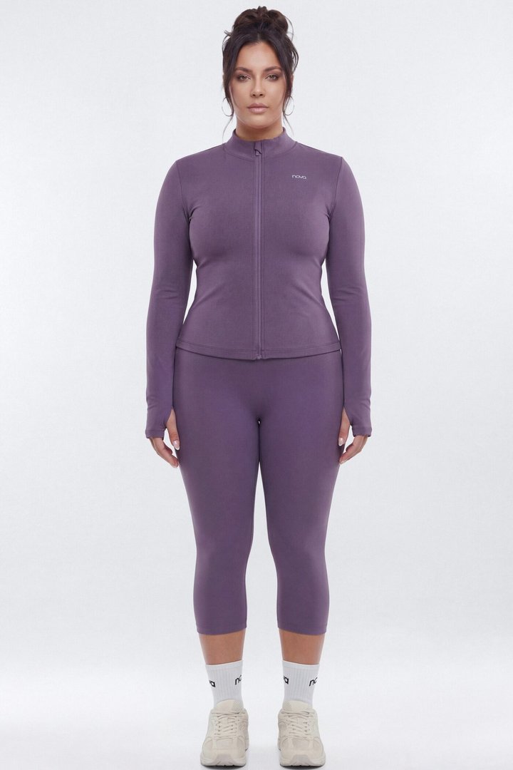 CloudForm™ Long Sleeve Full Zip Jacket - Iris