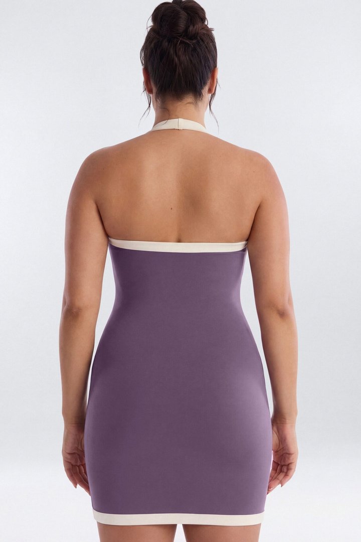 CloudForm™ Halter 2-in-1 Sports Dress - Iris