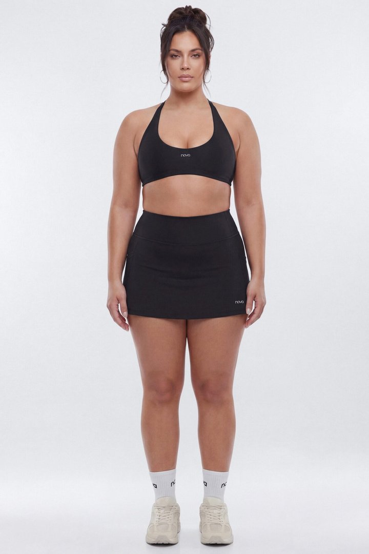 AirSculpt™ Mid Rise Mini Skort - Black