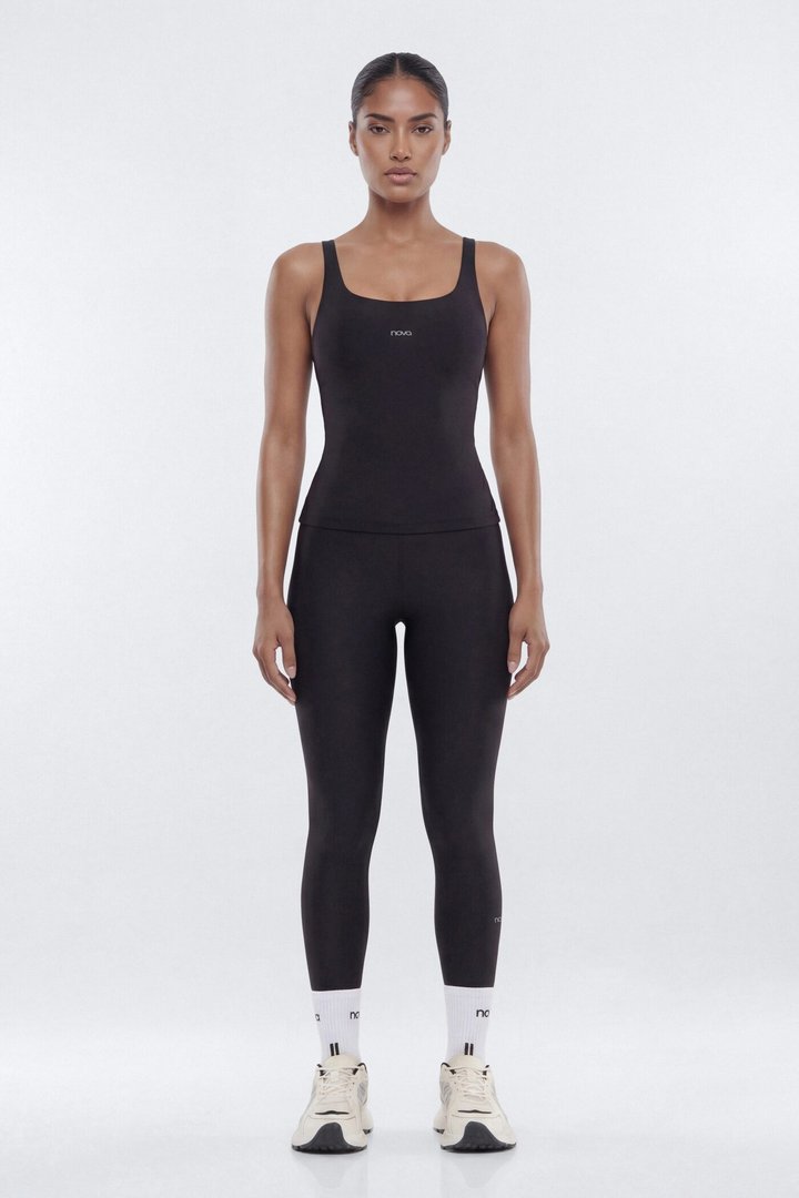 AirSculpt™ Sports Tank Top - Black