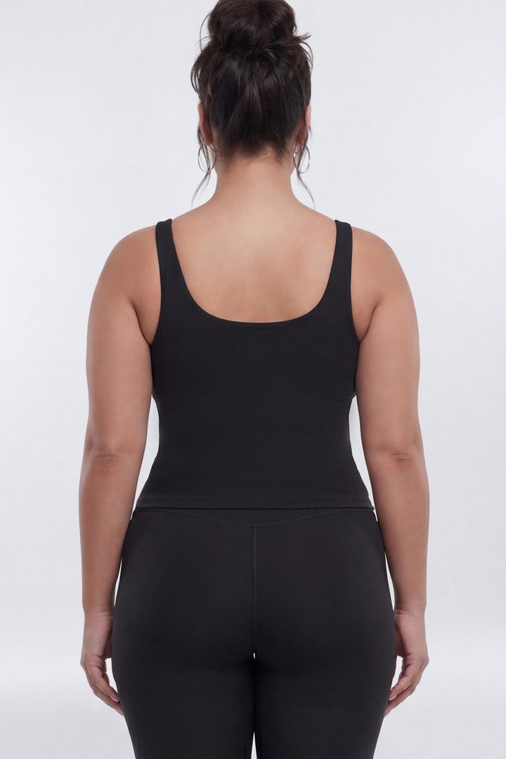 AirSculpt™ Sports Tank Top - Black