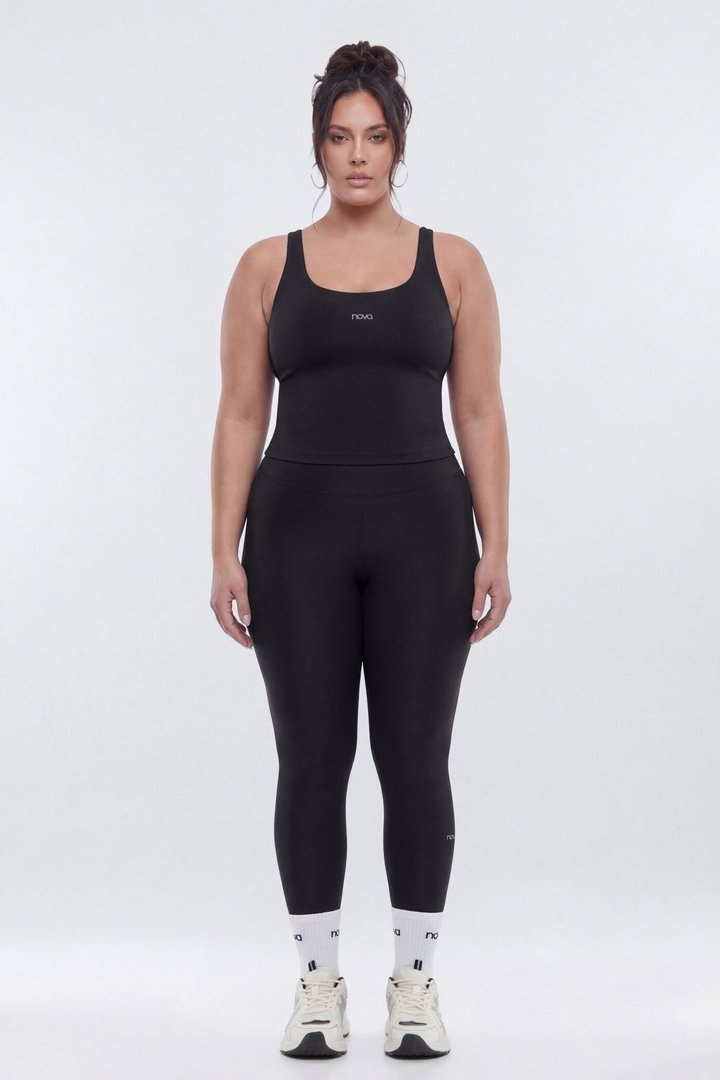 AirSculpt™ Sports Tank Top - Black