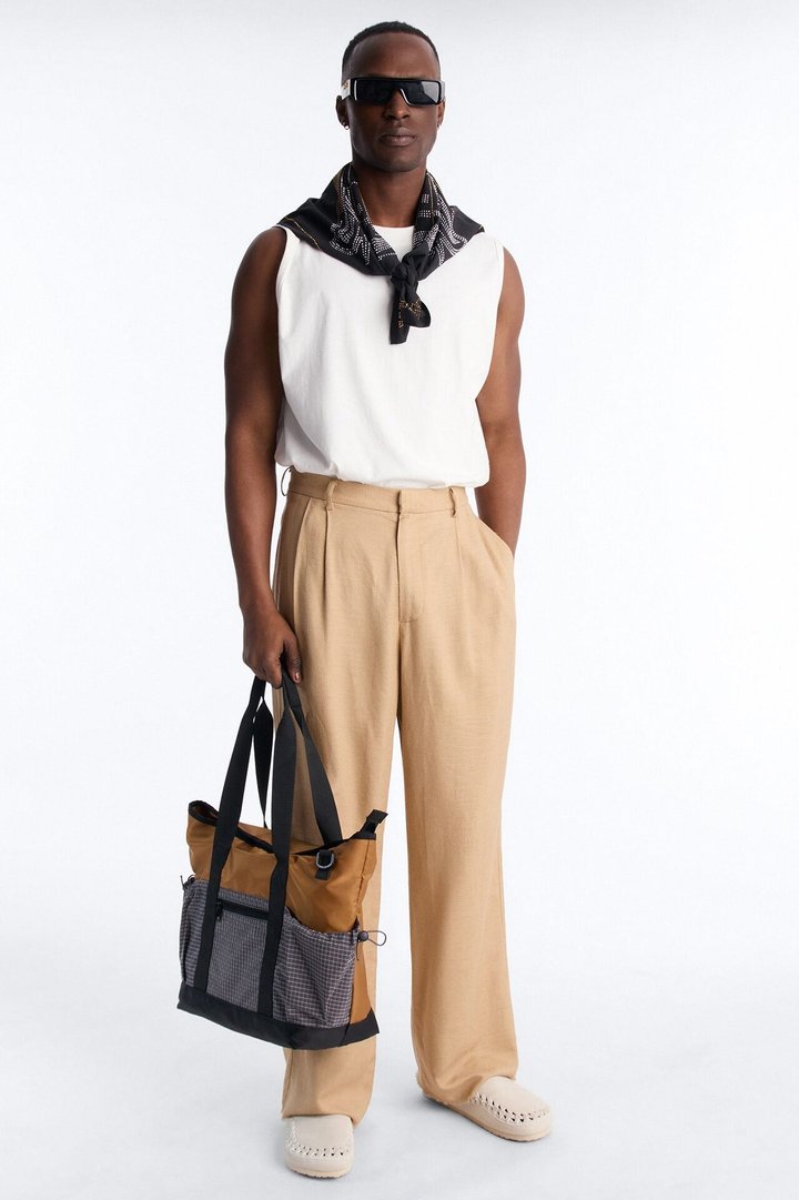 Dual Tone Utility Bag - Orange/combo