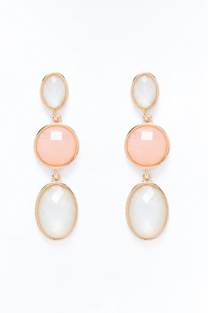 Girly Pop Drop Earrings - Multi Color
