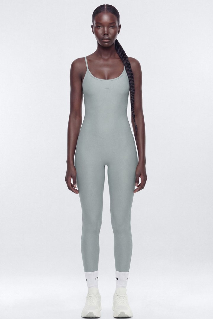 AirSculpt™ 25″ Skinny Jumpsuit - Steel