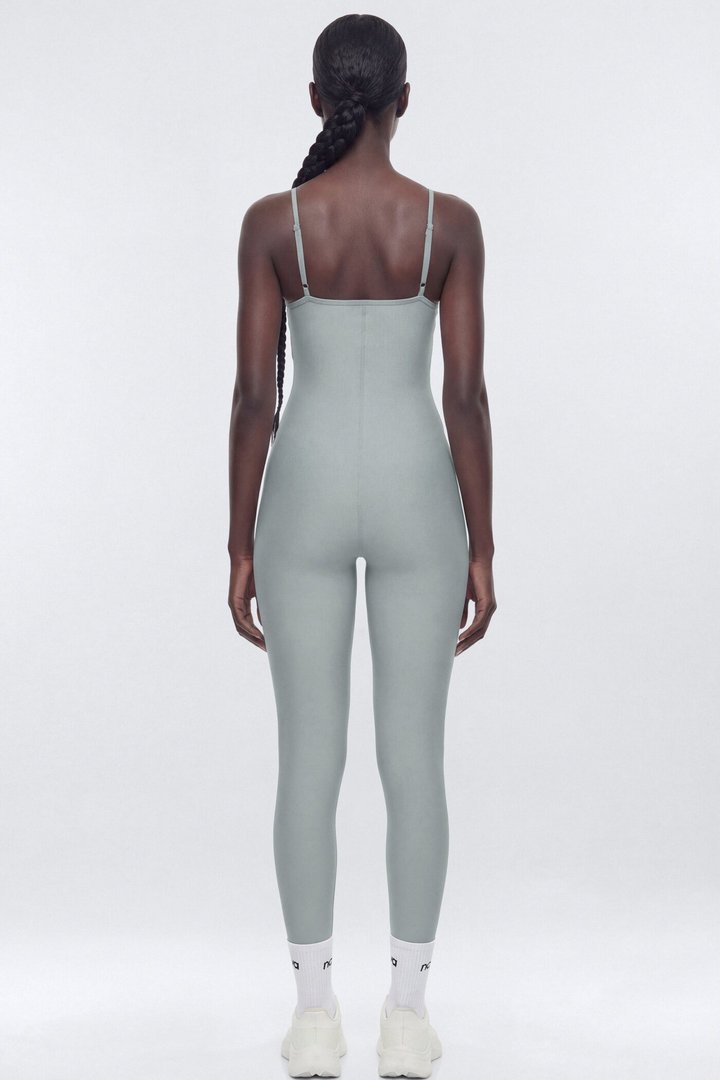 AirSculpt™ 25″ Skinny Jumpsuit - Steel